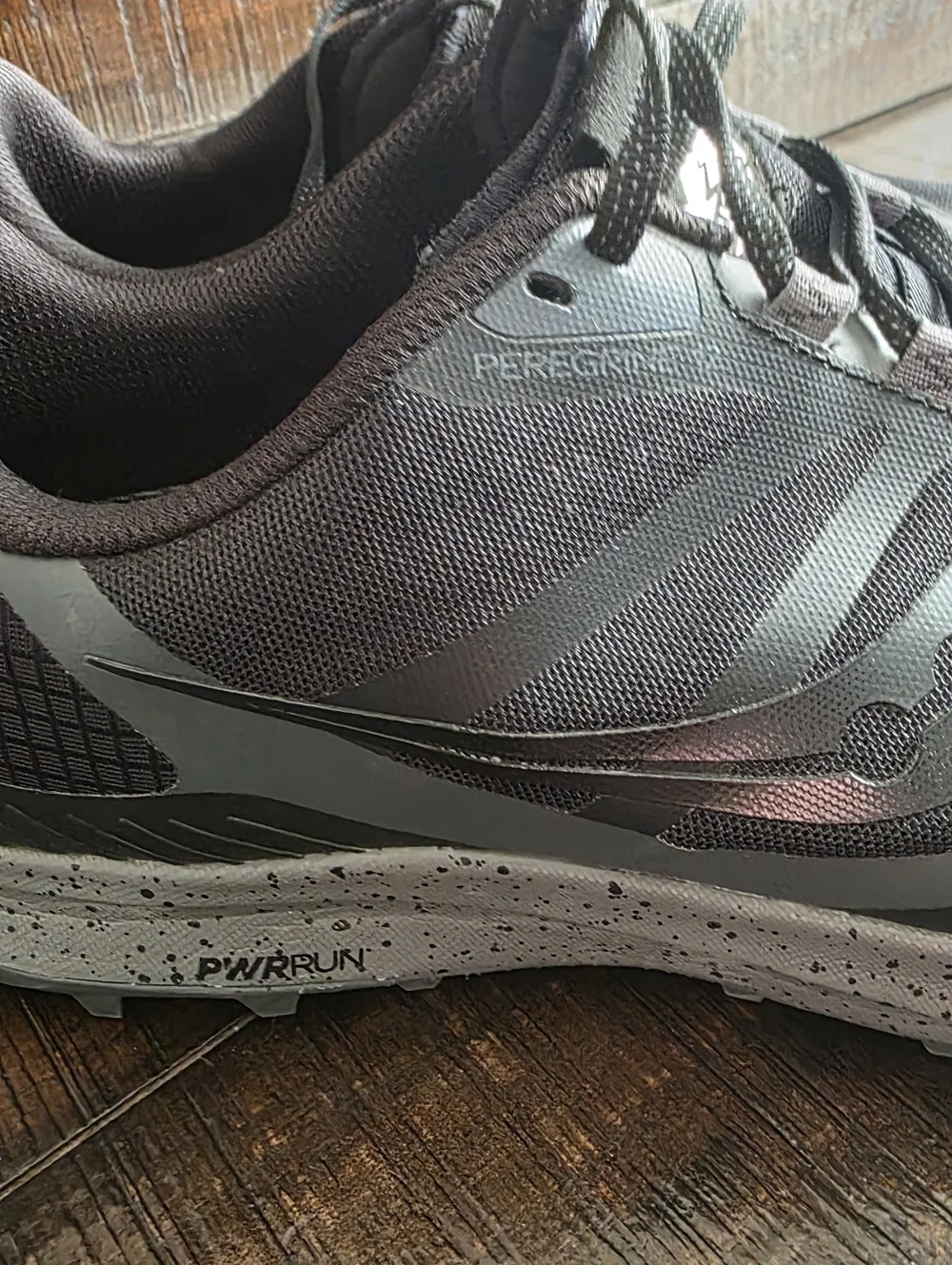 Saucony Peregrine 12 Trail Shoes Running Black/Charcoal Mens 13W